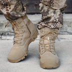 High-Performance Tactical Combat Boots | Durable, High Ankle Design & Exceptional Traction for Outdoor Adventures