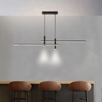 LED Pendant Light Fixture - Modern Adjustable Hanging Lamp for Kitchen Island & Dining Room