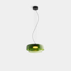 Nordic Glass Pendant Light Fixture - Modern Hanging Lamp for Kitchen Island & Dining Room
