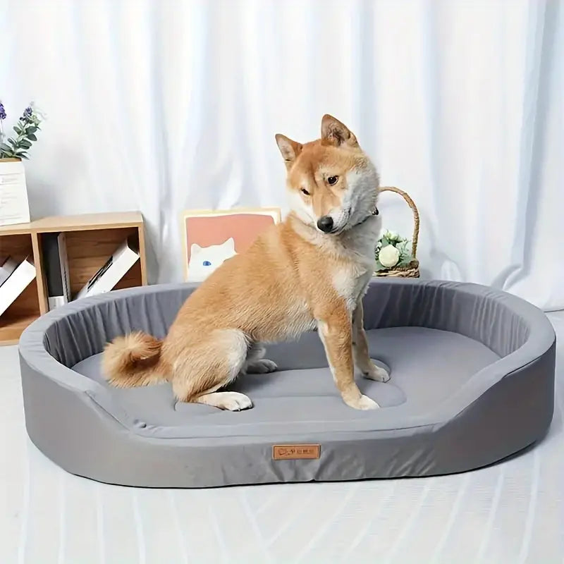 Orthopaedic Dog Bed | Memory Foam, Removable Washable Cover & Non-Slip Base for Maximum Comfort and Support