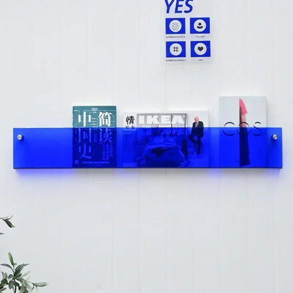 Wall-Mounted Floating Shelves for Home Storage & Display - Modern Wood Design for Living Room & Bedroom