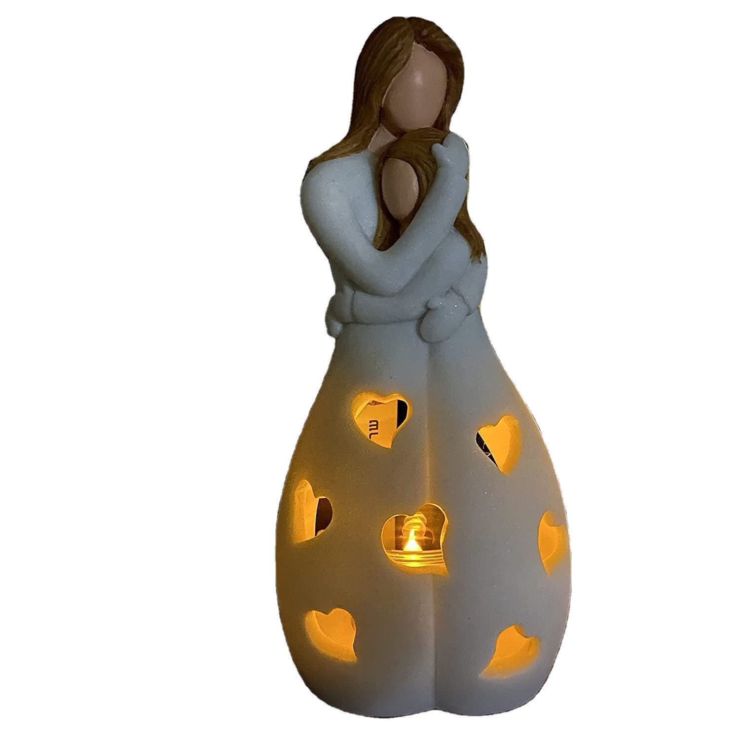 LED Heart-Shaped Night Light - Battery Operated Decorative Lamp for Bedroom, Nursery & Romantic Settings