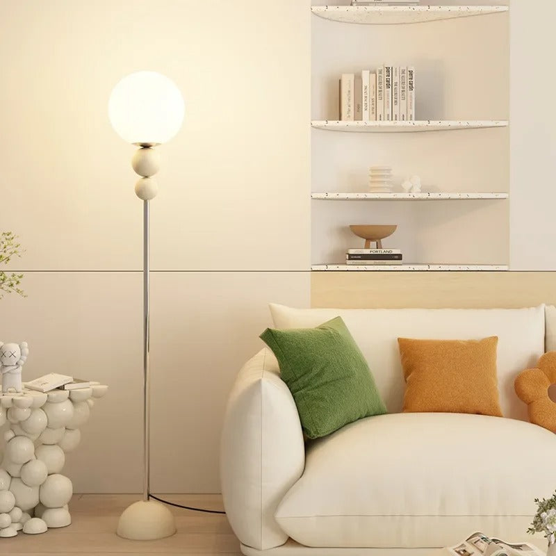 LED Floor Lamp with Adjustable Height and Modern Design for Living Room & Bedroom Lighting