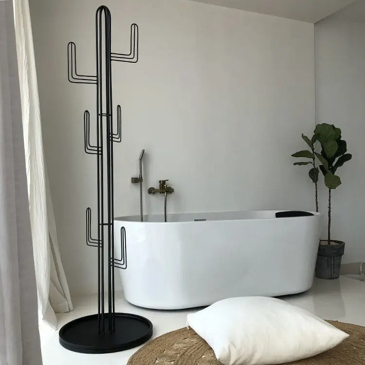 Acapulco Cactus Coat Stand - Unique Decorative Organizer for Entryway & Living Room Storage