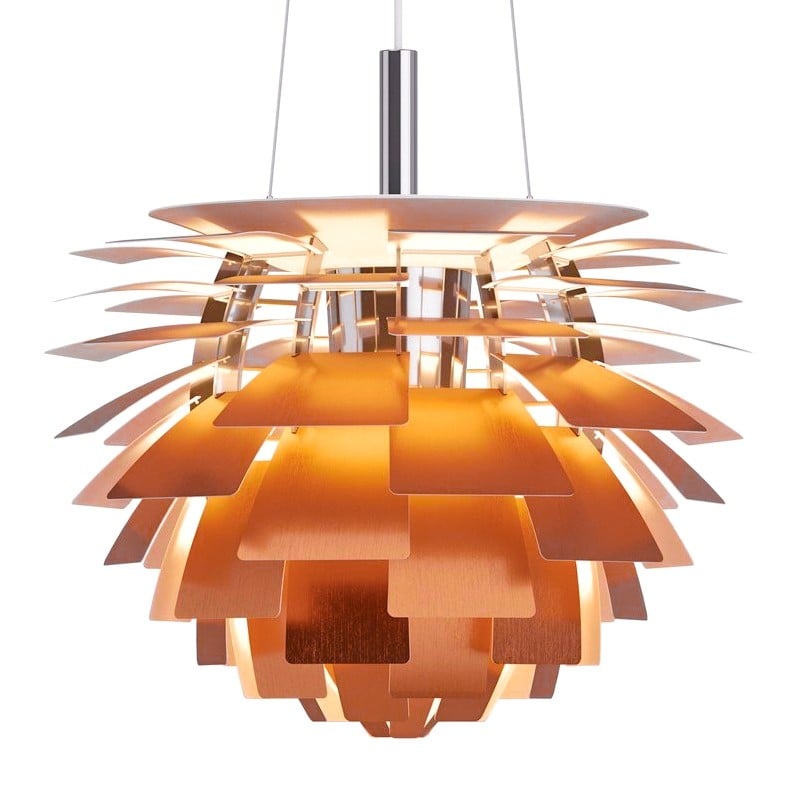 Artichoke Shape Pendant Lamp - Nordic Design Hanging Light Fixture for Modern Home Decor & Dining Spaces
