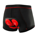 Padded Cycling Shorts for Men &amp; Women with Breathable Fabric for Road Biking, Mountain Biking &amp; Long Rides