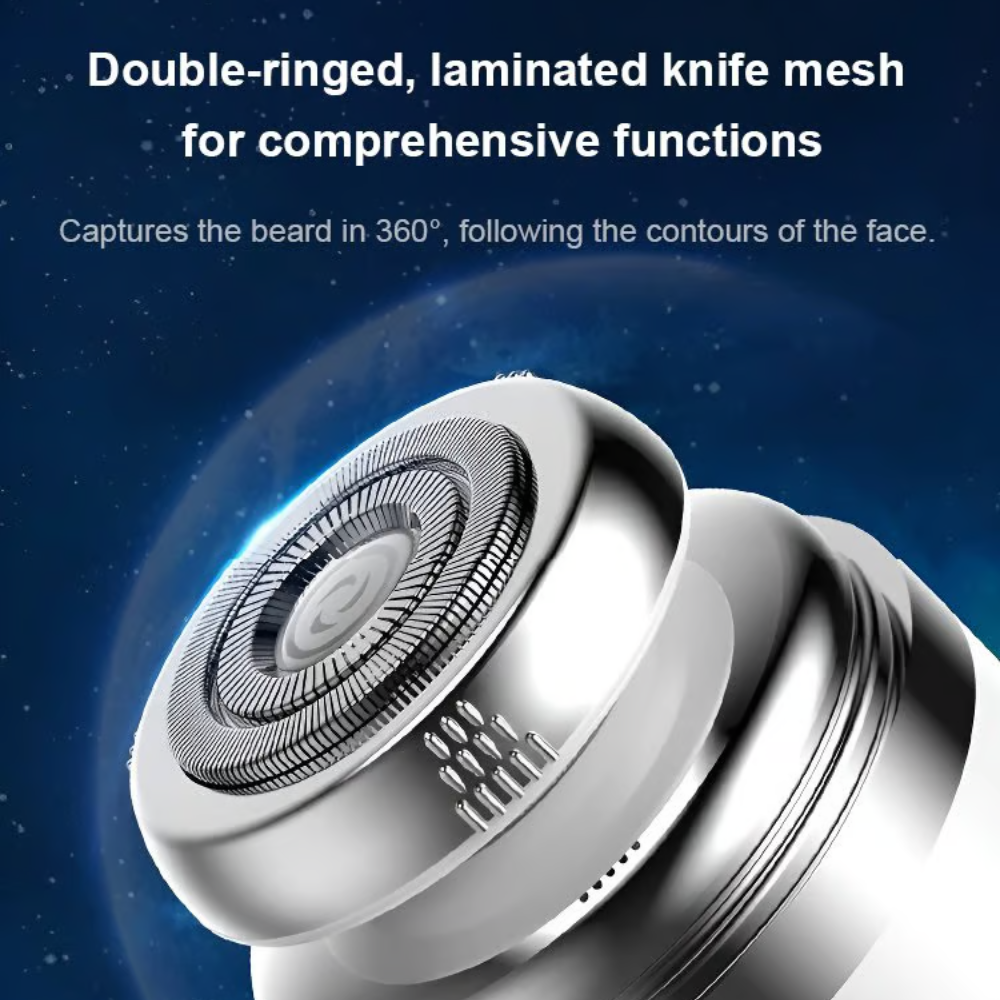 Mini Portable Electric Shaver | Waterproof, Ergonomic Design & Ideal for On-the-Go Grooming