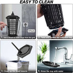 Moth Killer Lamp | 30W Waterproof Bug Zapper for Moths, Mosquitoes & Flying Insects in Home, Patio & Garden