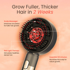 Electric Scalp Massager - Stimulating Brush with Red Light Therapy & Infrared Hair Wellness and Hair Growth