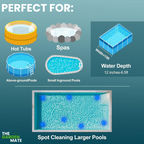 Cordless Rechargeable Pool Vacuum Cleaner | 3-in-1 Design for Efficient Cleaning & Maintenance