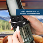 Rechargeable Anti-Mosquito Lantern with LED Light for Camping, Hiking, Fishing & Outdoor Pest Control