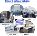 Moth Killer Lamp | 30W UV Light, Safe & Effective for Indoor Use Against Moths, Mosquitoes & Flying Insects