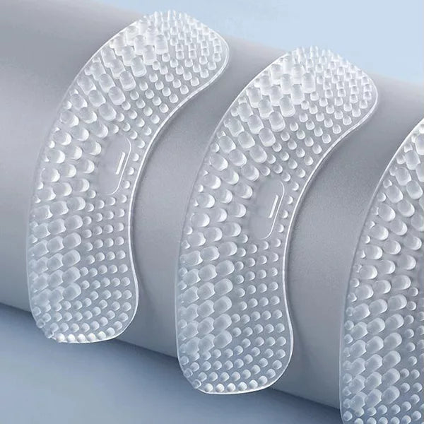 Silicone Heel Grips for Shoes - Anti-Slip Cushioned Inserts for Comfort and Blister Prevention