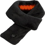Heated Faux Fur Scarf for Women, Soft and Warm Winter Accessory, Perfect for Cold Weather and Outdoor Activities