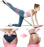 Complete Pilates Bar Set | Adjustable Resistance Bands & Portable Design for Home Workouts