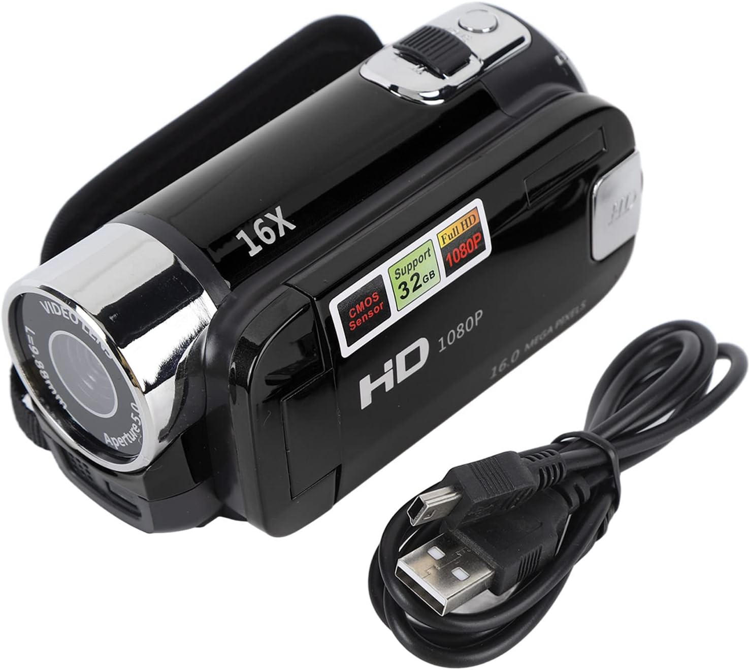 Retro Handheld Camcorder | 1080p, Grainy Film Aesthetic & Easy Transfers for Instant Sharing on Social Media