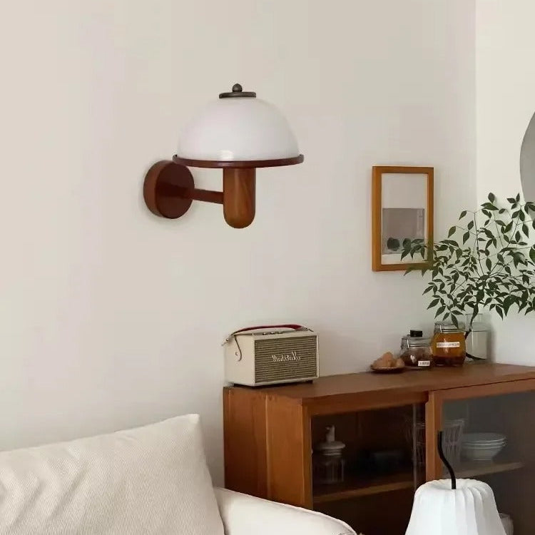 Retro Wall Light Fixture - Vintage Industrial Design for Living Room & Hallway Lighting