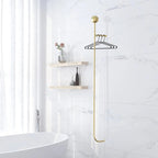 Adjustable Clothes Rack with Shelves - Space-Saving Garment Organizer for Bedroom & Closet Storage