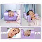 Anti-Wrinkle Face Beauty Pillow | Hypoallergenic, Ergonomic Design for Side, Back & Stomach Sleepers