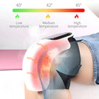 Knee Massager Machine | Pain Relief with Vibrations, Hot Compress & Laser Therapy for Arthritis Recovery
