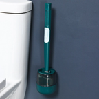Toilet Brush with Flexible Head | Convenient Cleaning Dispenser & Smart Drainage System for Effortless Bathroom Cleaning