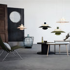 Nordic Modern Layered Shade Pendant Light Fixture for Living Room & Dining Room Decor