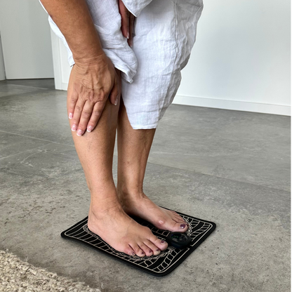 EMS Foot Massager for Pain Relief | Lightweight, Foldable & Ideal for Home, Office, and Travel Use