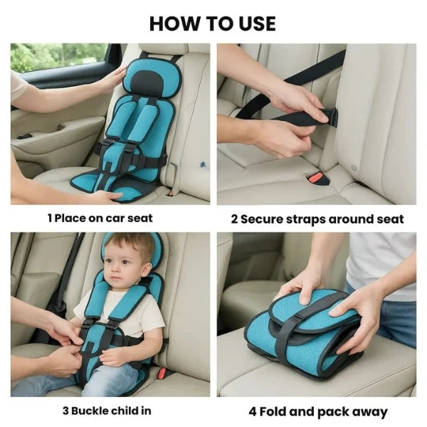 Toddler Child Car Booster Seat High Back Booster Seat Portable Booster Seat for Kids