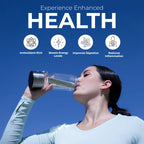 Hydrogen Water Ionizer Bottle | Boosts Energy, Enhances Mental Clarity & Supports Overall Well-being for Active Lifestyles