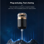 Mini Portable Electric Shaver | Waterproof, Ergonomic Design & Ideal for On-the-Go Grooming