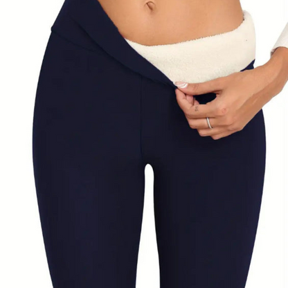 Premium Sherpa Fleece Leggings | Ultra-Soft, Stretchy & Warm for Winter Comfort and Style
