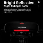 Soft Memory Foam Bicycle Saddle | Waterproof, Non-Slip & Reflective Cushion for Men and Women Cycling