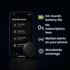 GPS Tracker Without Subscription | Compatible with Android & iOS for Real-Time Location Tracking