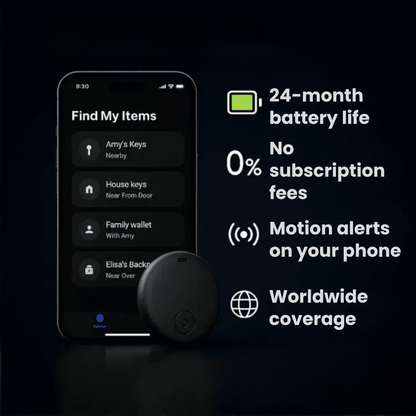 GPS Tracker Without Subscription | Compatible with Android & iOS for Real-Time Location Tracking