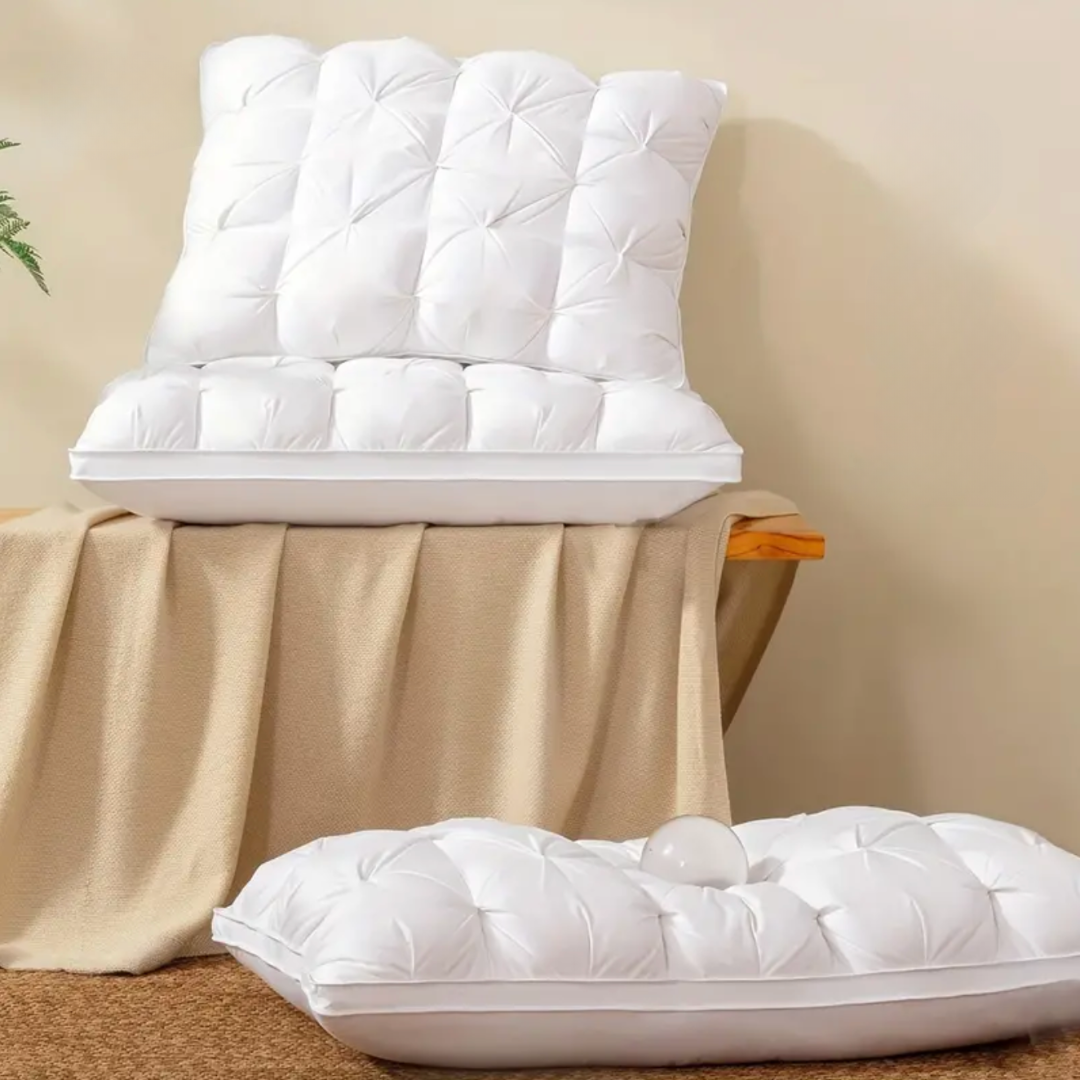 Luxury Goose Down Pillow | Ultra Soft, Hypoallergenic & Supports Neck Alignment for Deeper Sleep