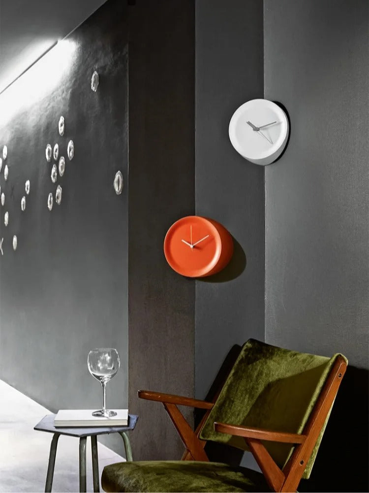 Modern Cornetto Wall Clock with Minimalist Design for Home & Office Decor