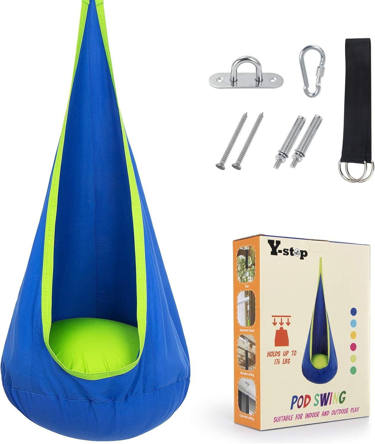 Kids Sensory Swing Hammock | Comforting, Easy Assembly & Perfect for Indoor and Outdoor Play