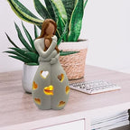 LED Heart-Shaped Night Light - Battery Operated Decorative Lamp for Bedroom, Nursery & Romantic Settings