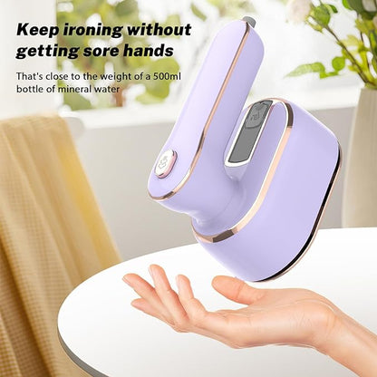 Portable Electric Iron Steamer – Lightweight & Easy for Home & Travel