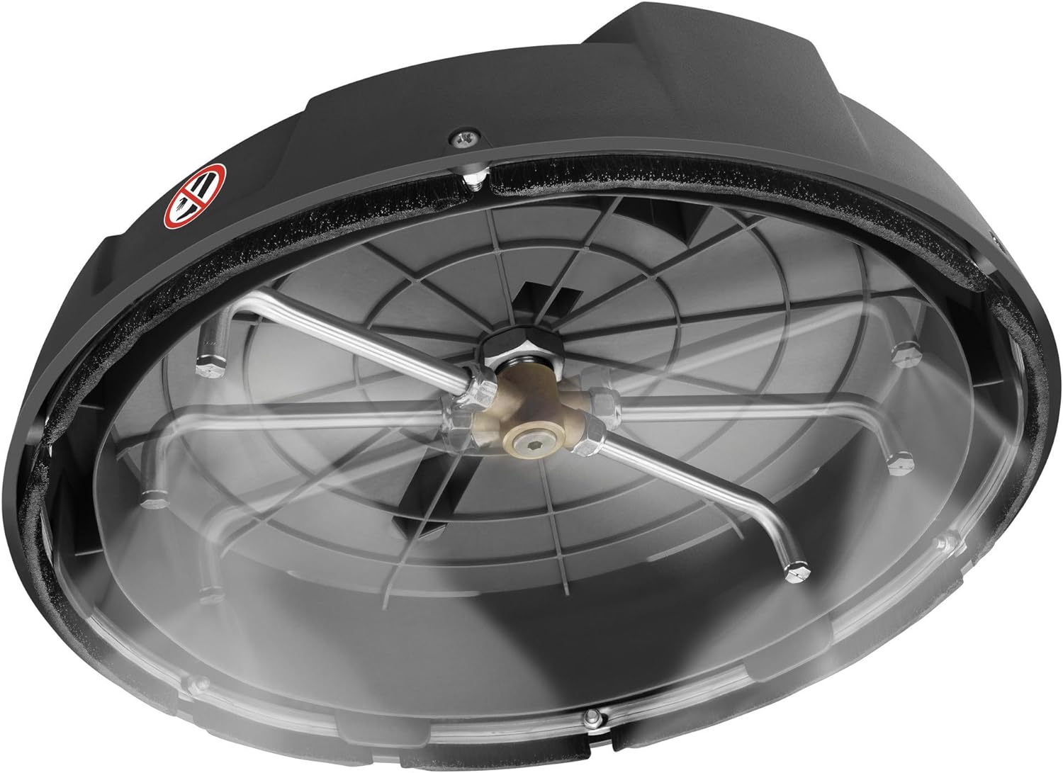 15-Inch Pressure Washer Surface Cleaner | 4000 PSI Jet Stream & 3mm Bristles for Efficient Outdoor Cleaning