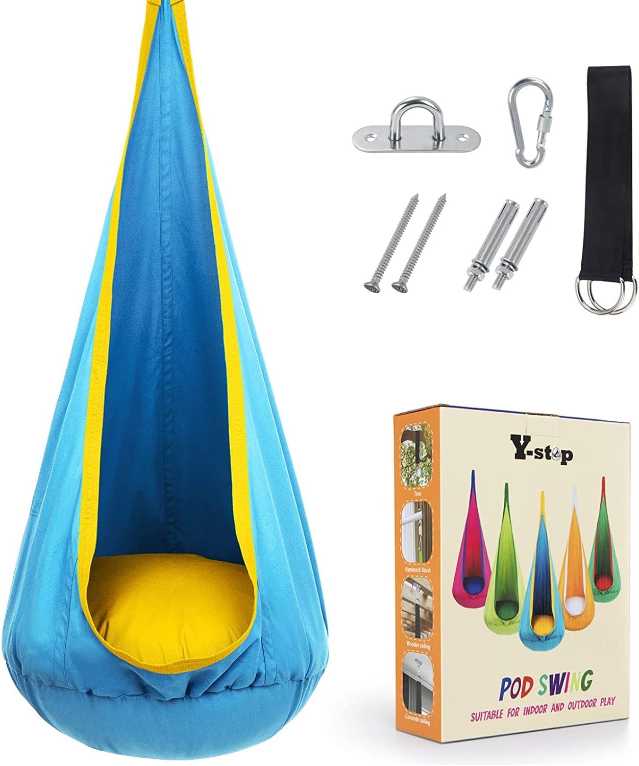 Kids Sensory Swing Hammock | Comforting, Easy Assembly & Perfect for Indoor and Outdoor Play