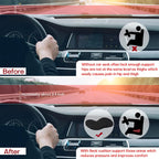 Memory Foam Car Seat Cushion | Ergonomic Height Boost for Better Posture & Back Pain Relief in Cars