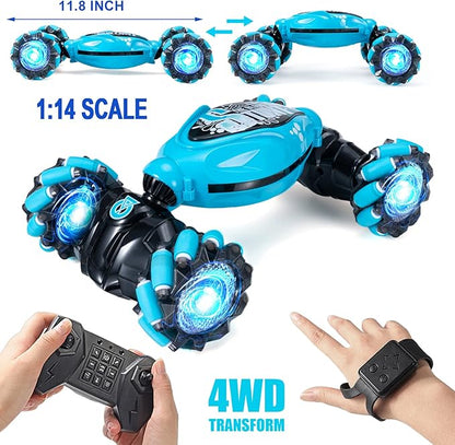 Gesture Sensing Car | Advanced Gesture Control with Watch Remote for Kids and Adults
