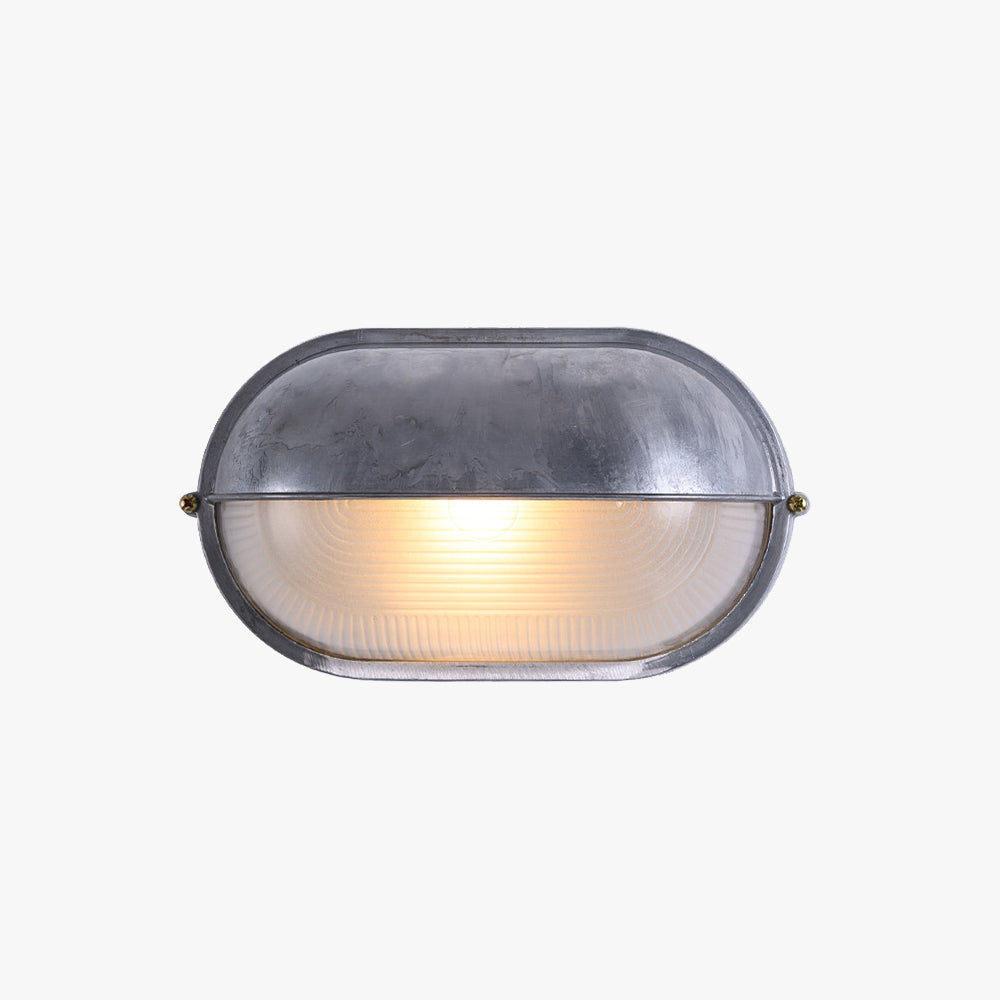 Retro Industrial Vintage Glass Wall Lamp - IP65 Waterproof Outdoor Lighting for Patios & Gardens