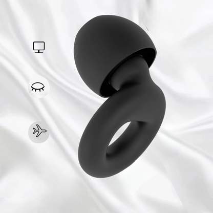 Noise Cancelling Earplugs | Hypoallergenic, Soft Silicone & Ideal for Sleep, Travel, Concerts, and Work