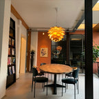 Artichoke Shape Pendant Lamp - Nordic Design Hanging Light Fixture for Modern Home Decor & Dining Spaces