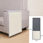 Sofa Scratch Protection Mat | Durable Sisal Armrest Cover for Cat Claw Grooming & Furniture Defense