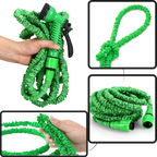 Expandable Garden Hose with Spray Gun – Lightweight, Retractable, and Durable