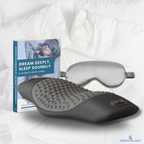 3-in-1 Lumbar Massager Pillow | Heat, Traction & Vibration for Lower Back Pain Relief at Home