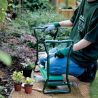 2-in-1 Gardening Kneeler & Seat | Cushioned, Lightweight Design with Tool Storage for Comfortable Gardening Tasks